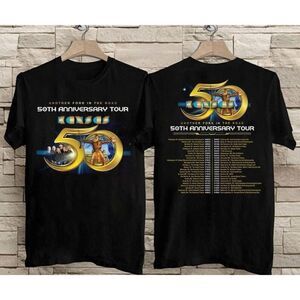 Kansas Band Tour 2023 Another Folk In The Road 50Th Anniversary-2 Sided